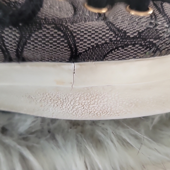Coach Black and Gray Signature Sneakers - Picture 11 of 16